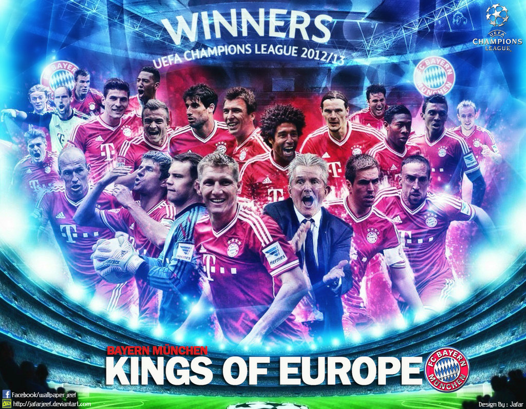 Bayern Munich Champions League Wallpaper By Jafarjeef On