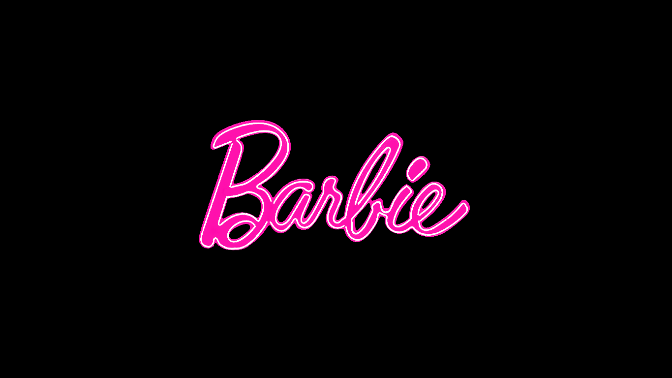 tumblr static black barbie logo wallpaper hd backgroundjpg