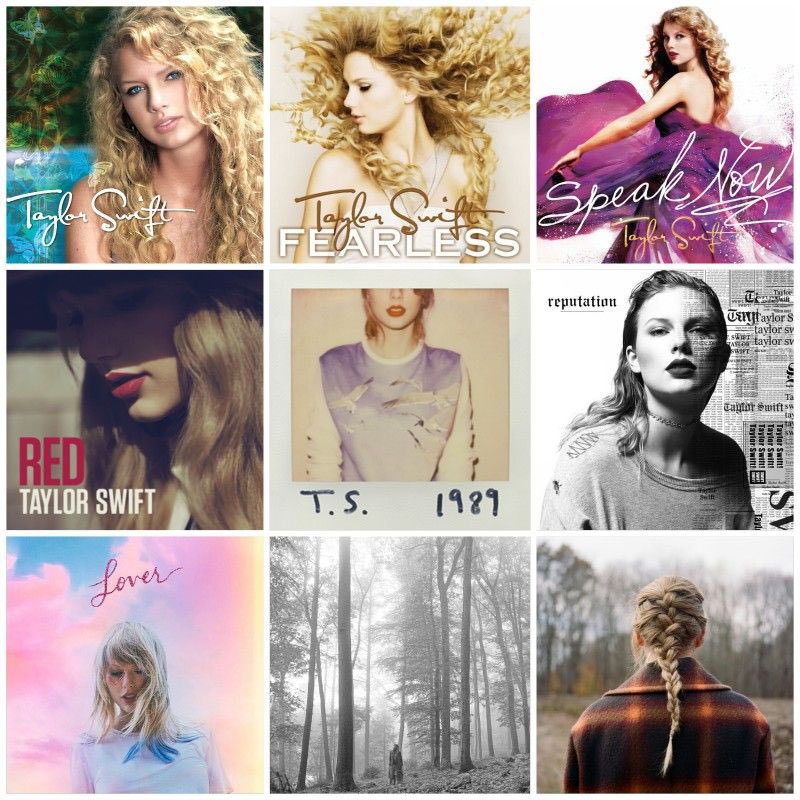 Tech Student Recreates Taylor Swift Album Covers With Grad Photos