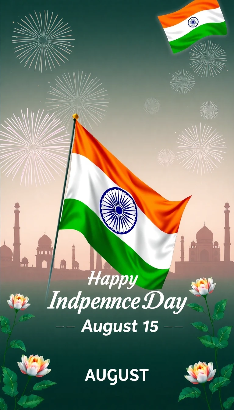 August India Independence Day Wallpaper