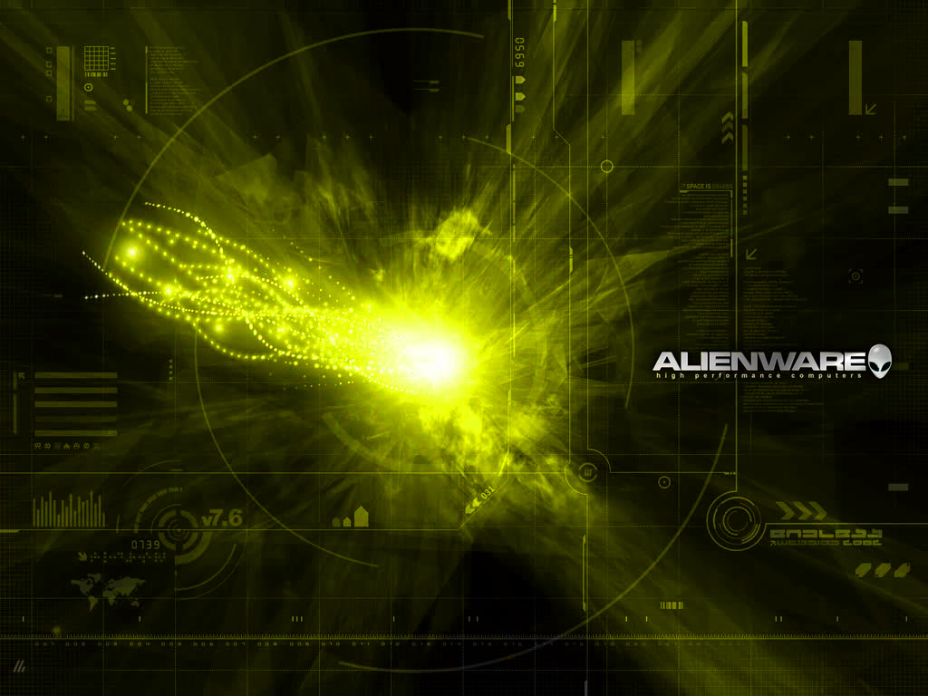 Alienware Yellow By Darkangelkrys