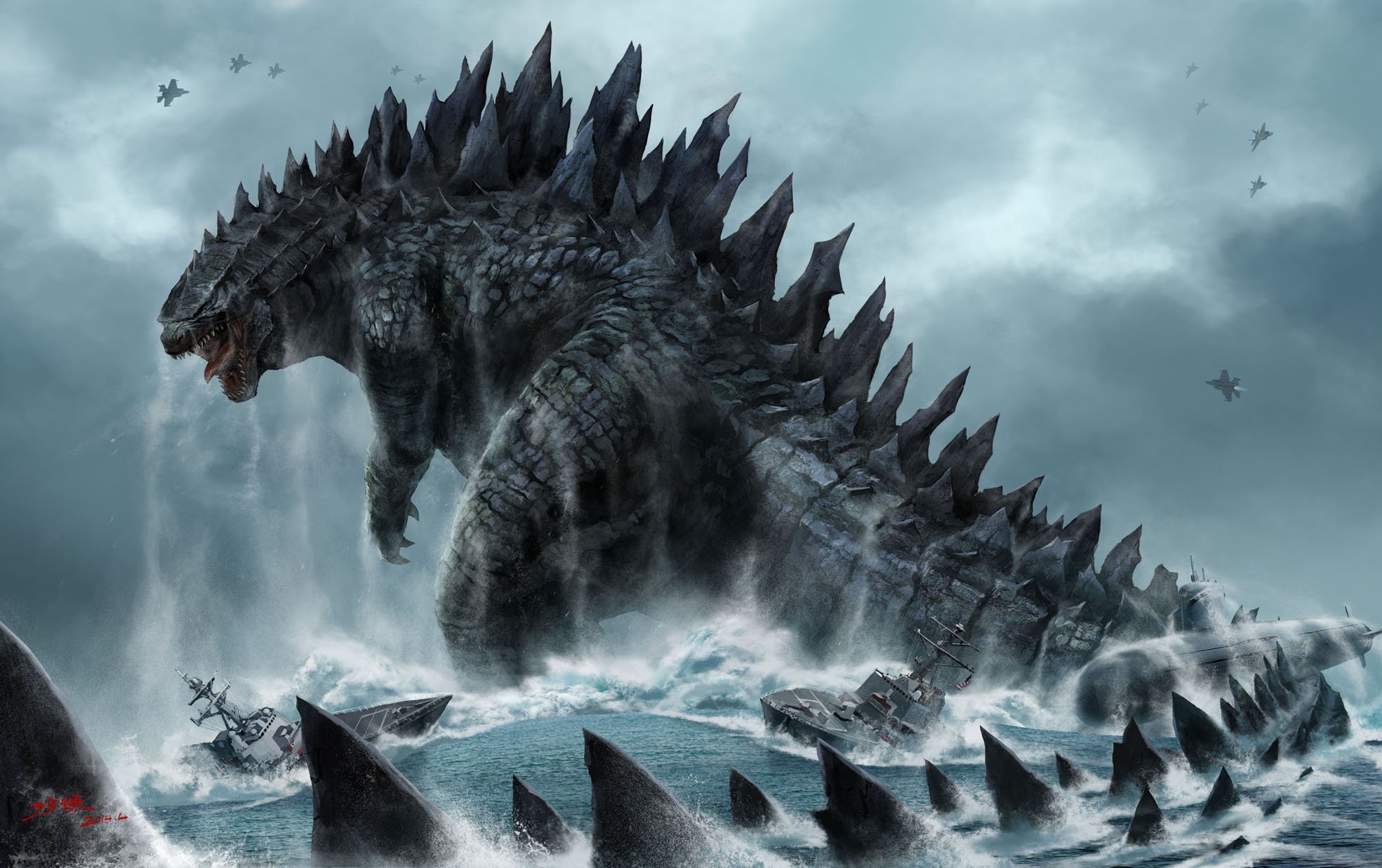 Godzilla Wallpaper HD