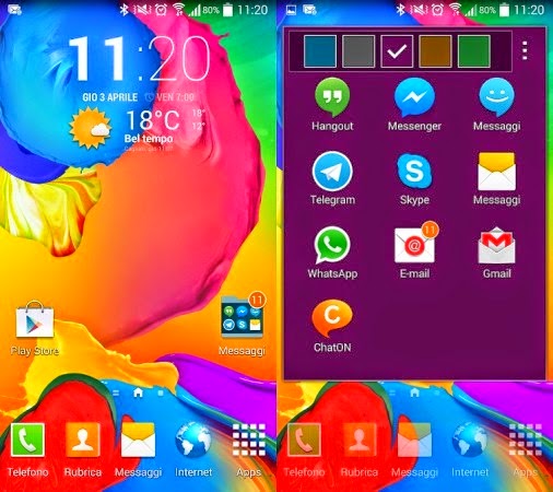  Galaxy S6 style TouchWiz style launcher Smooth Rich features