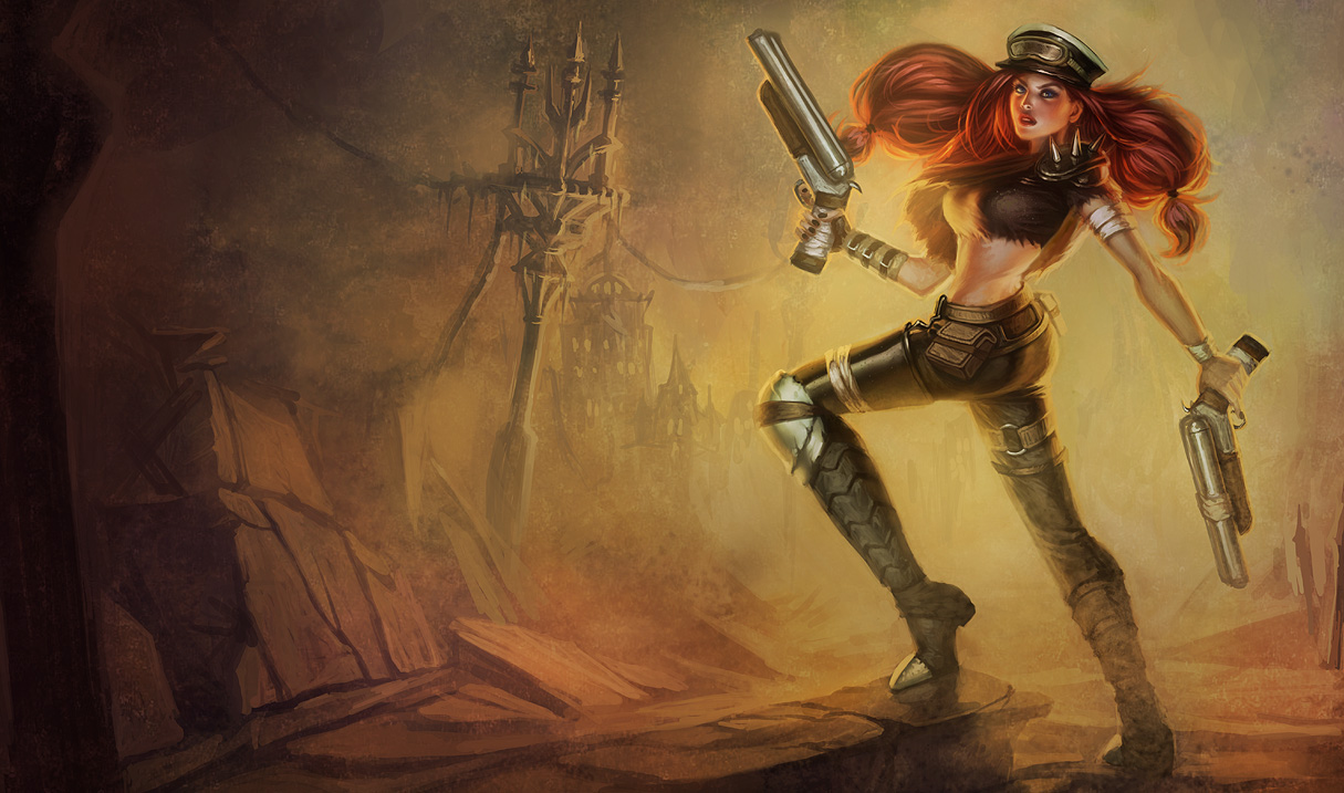 League Of Legends Miss Fortune Wallpaper Chinese American