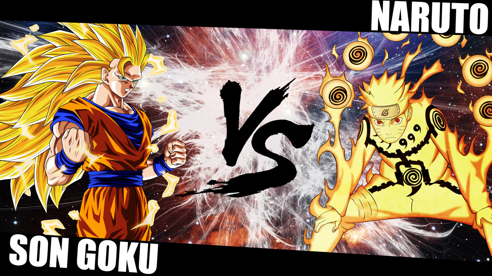 Goku Vs Naruto Wallpaper By Oxelon