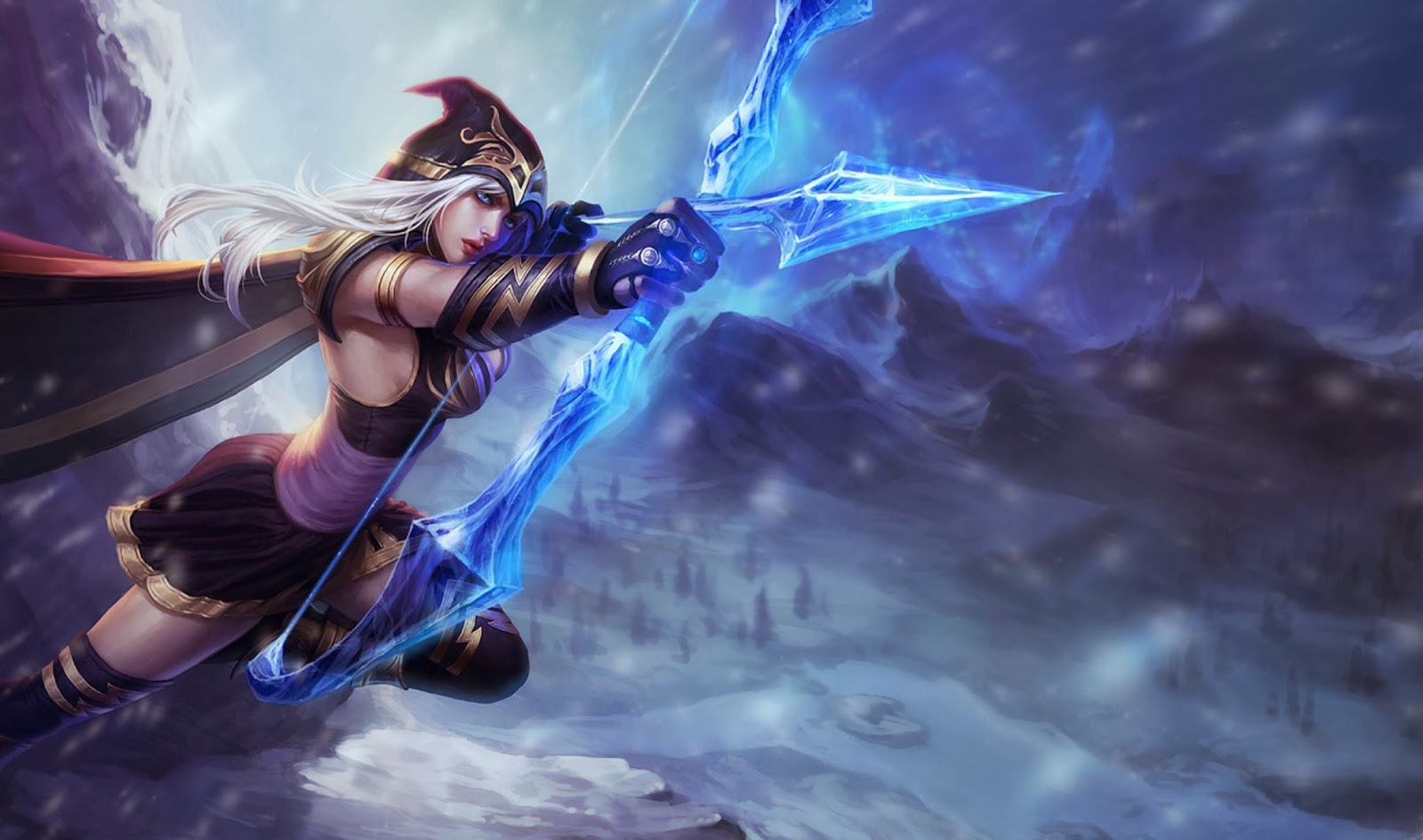 Backgrounds Ashe LOL Champion Wallpapers Download at League 1600x945