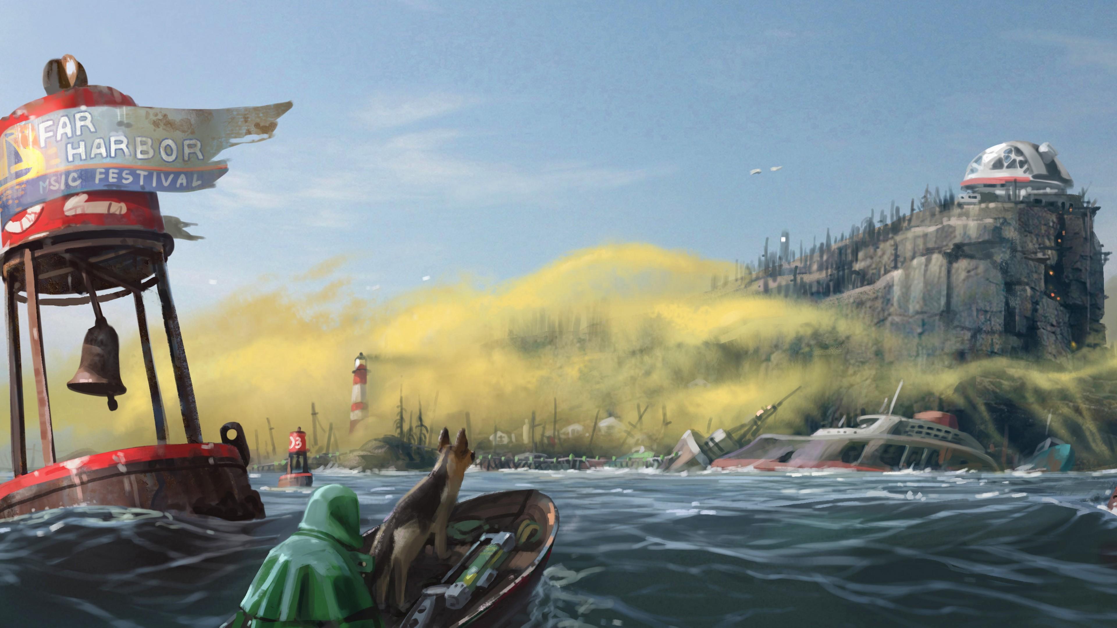 Wallpaper Fallout Far Harbor Best Games Game Shooter