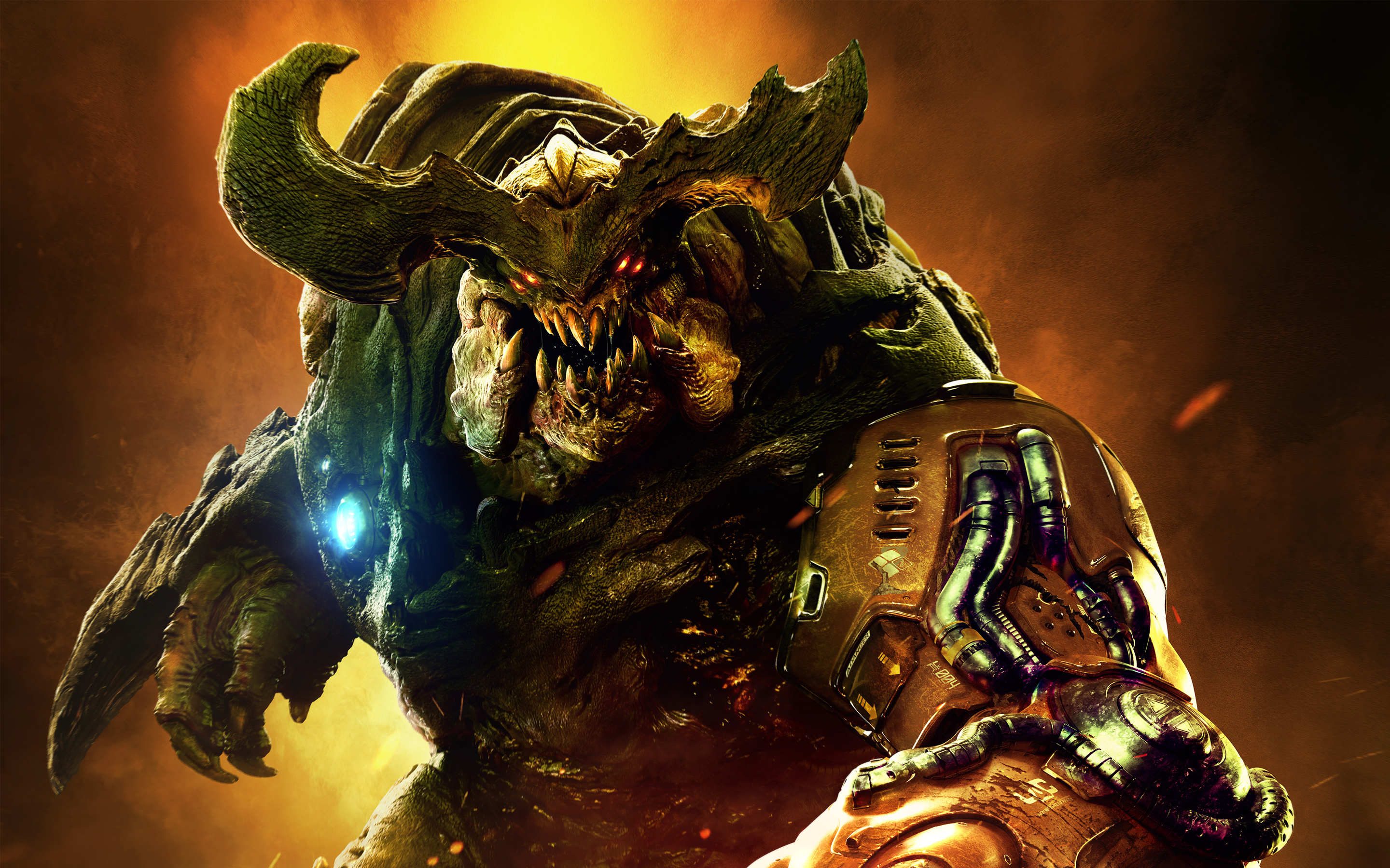 Doom 2016 Cyberdemon Monster Wallpapers HD Wallpapers