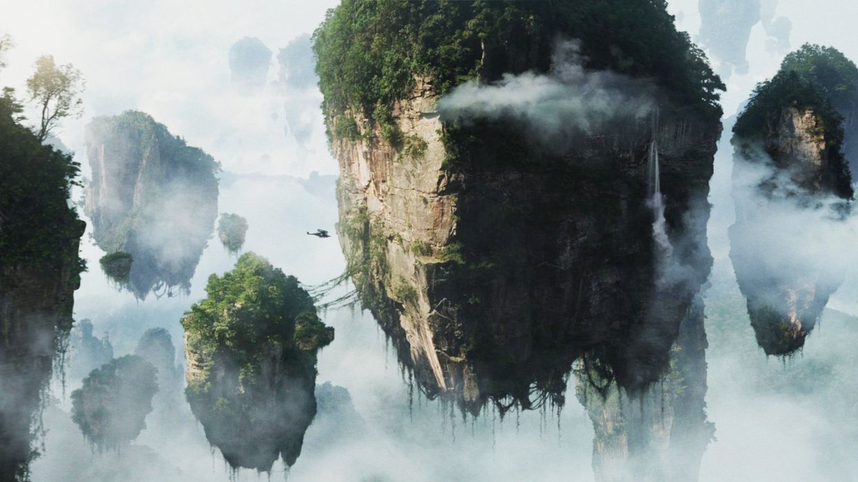 Landscapes Avatar surreal fantasy art pandora skyscapes wallpaper