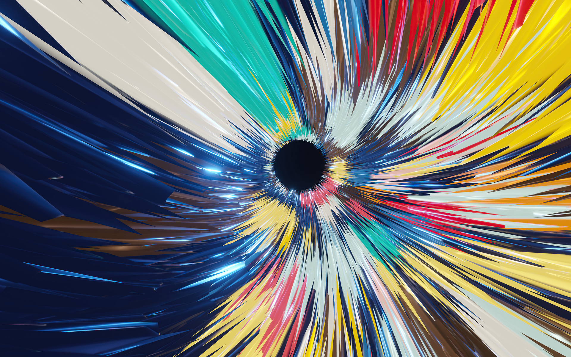 Colorful Digital Abstract Art 4k 1080p Resolution HD Wallpaper