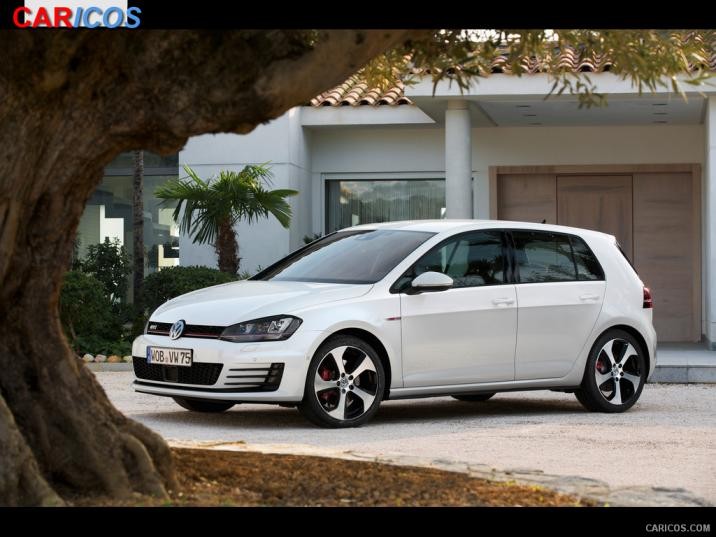 Volkswagen Golf GTI VII 2015   Front HD Wallpaper 7 1920x1080