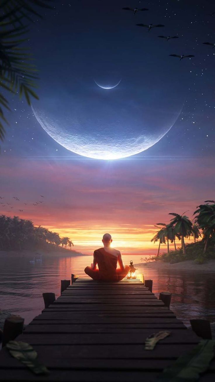 Meditation iPhone Wallpaper