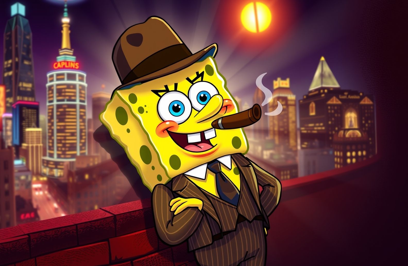 Gangster Spongebob Wallpaper