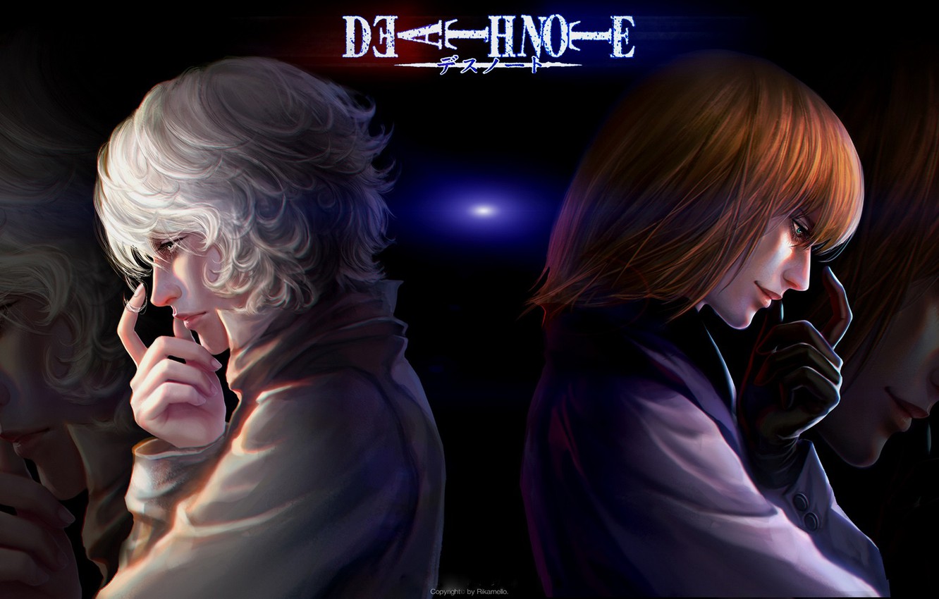 Wallpaper Anime Art Guys Death Note Image For