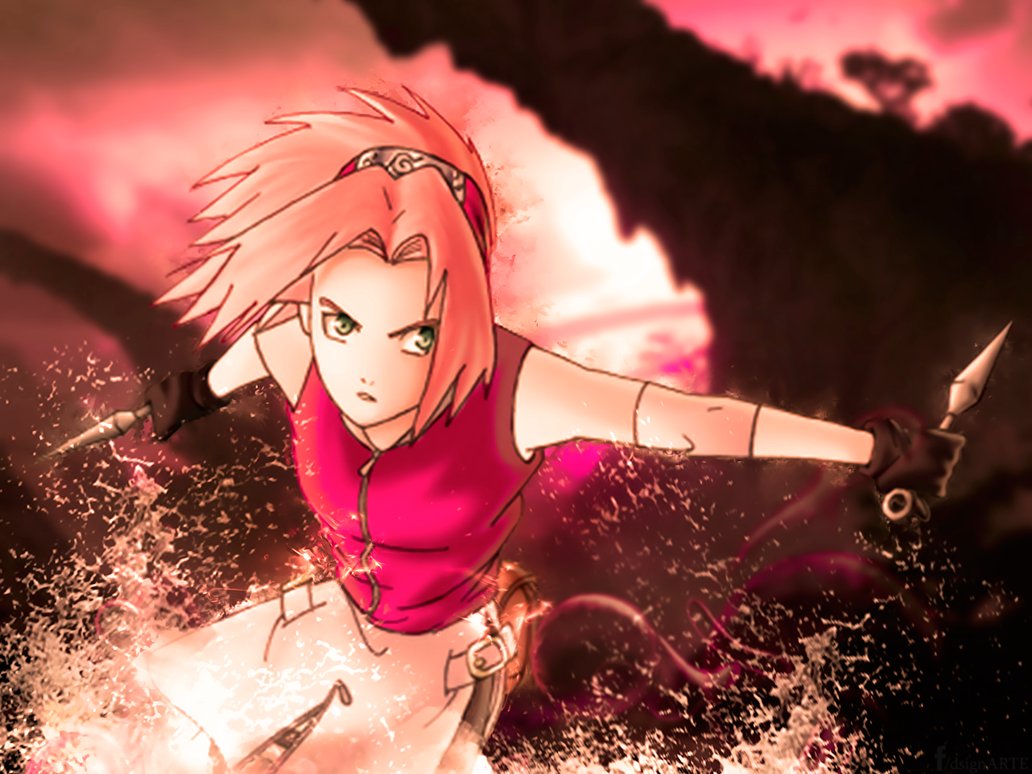 Wallpaper Sakura Haruno By Luchi