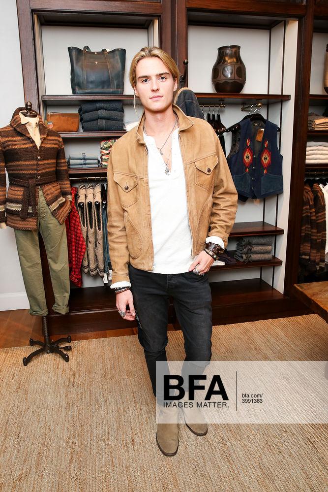 Luke Eisner Lucky Blue Smith At Ralph Lauren Jim Moore Book Event