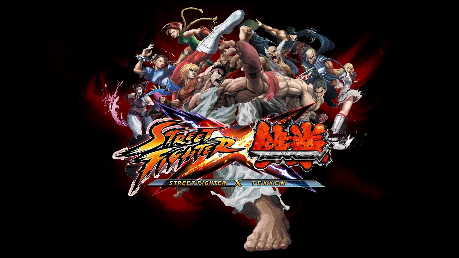 Street Fighter X Tekken All Characters HD Wallpaper