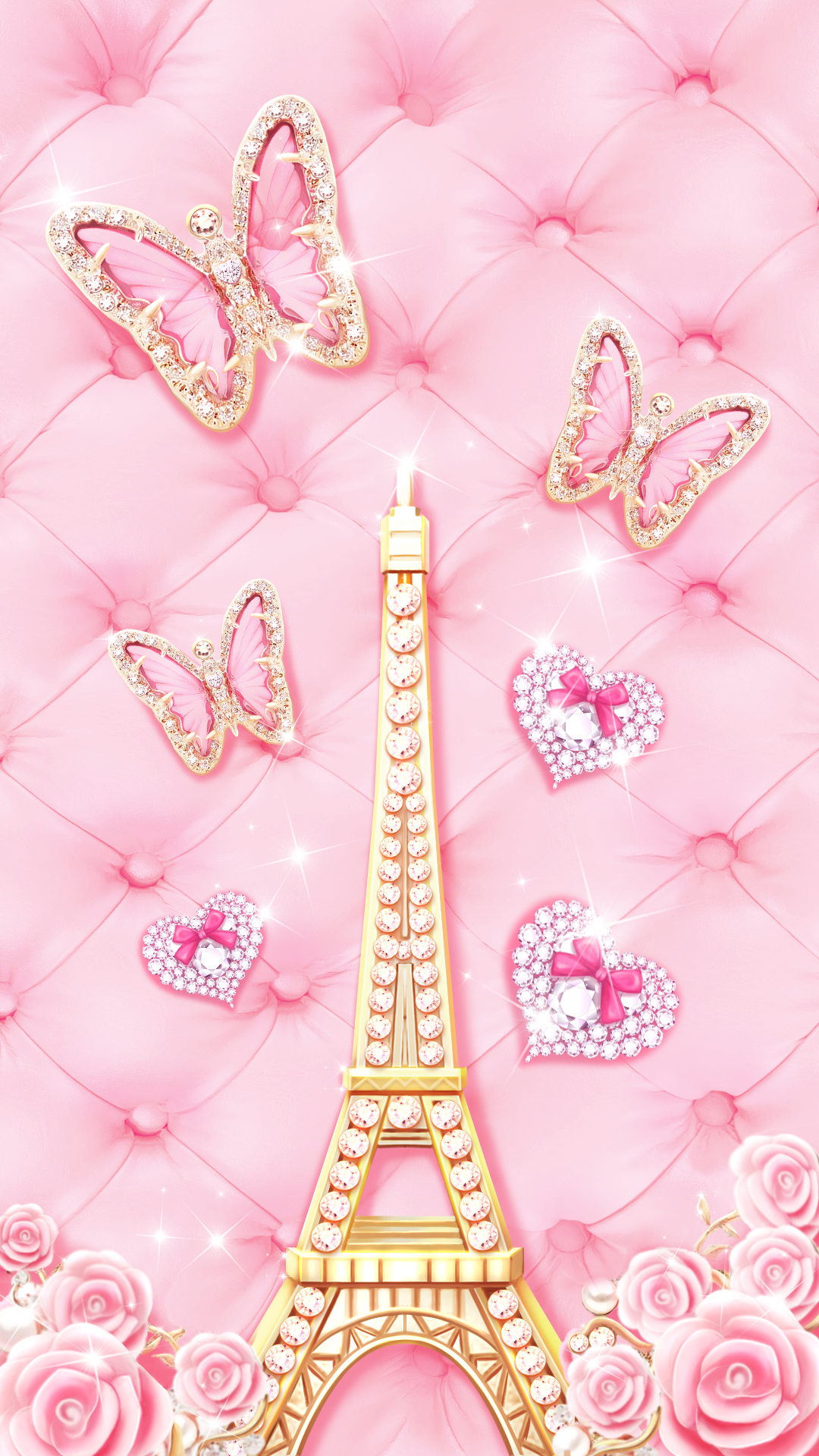 Pink Hearts Live Wallpaper  APK Download for Android  Aptoide
