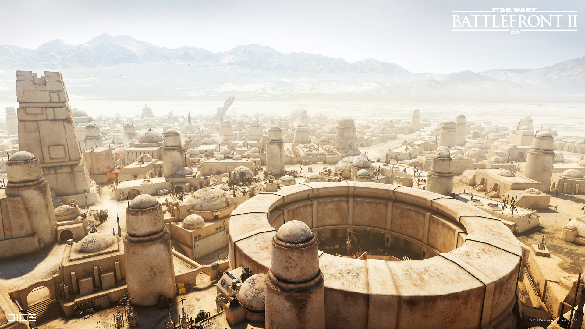 Tatooine Mos Eisley Star Wars Battlefront Powered
