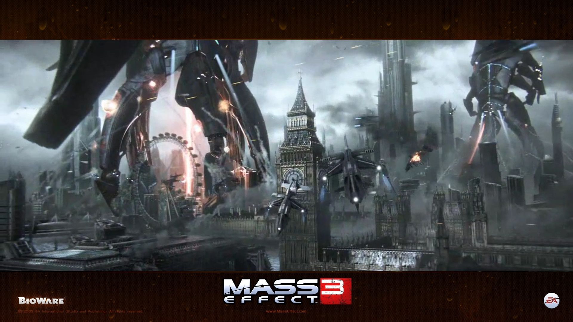 Pix For Mass Effect Reaper Wallpaper