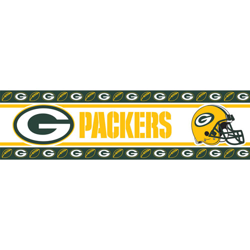 Green Bay Packers Nfl Peel And Stick Wall Border