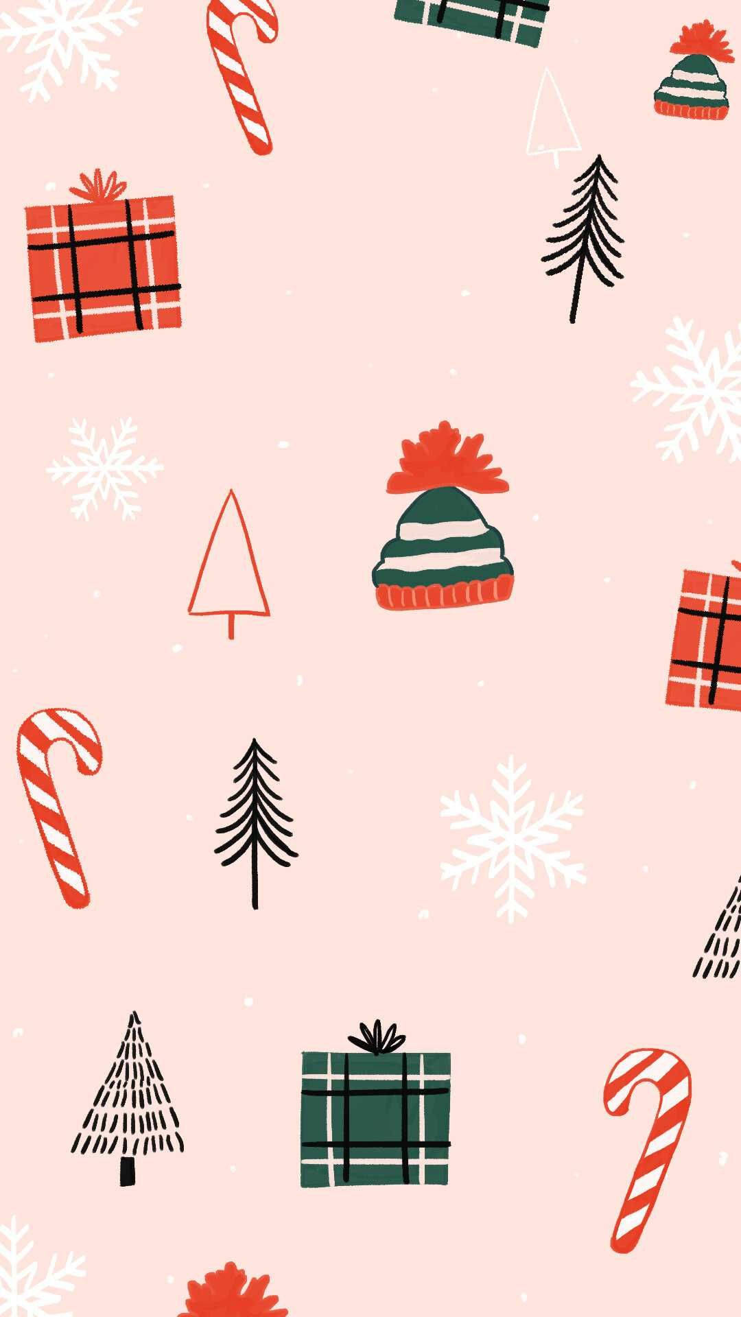 Kawaii Christmas Wallpaper