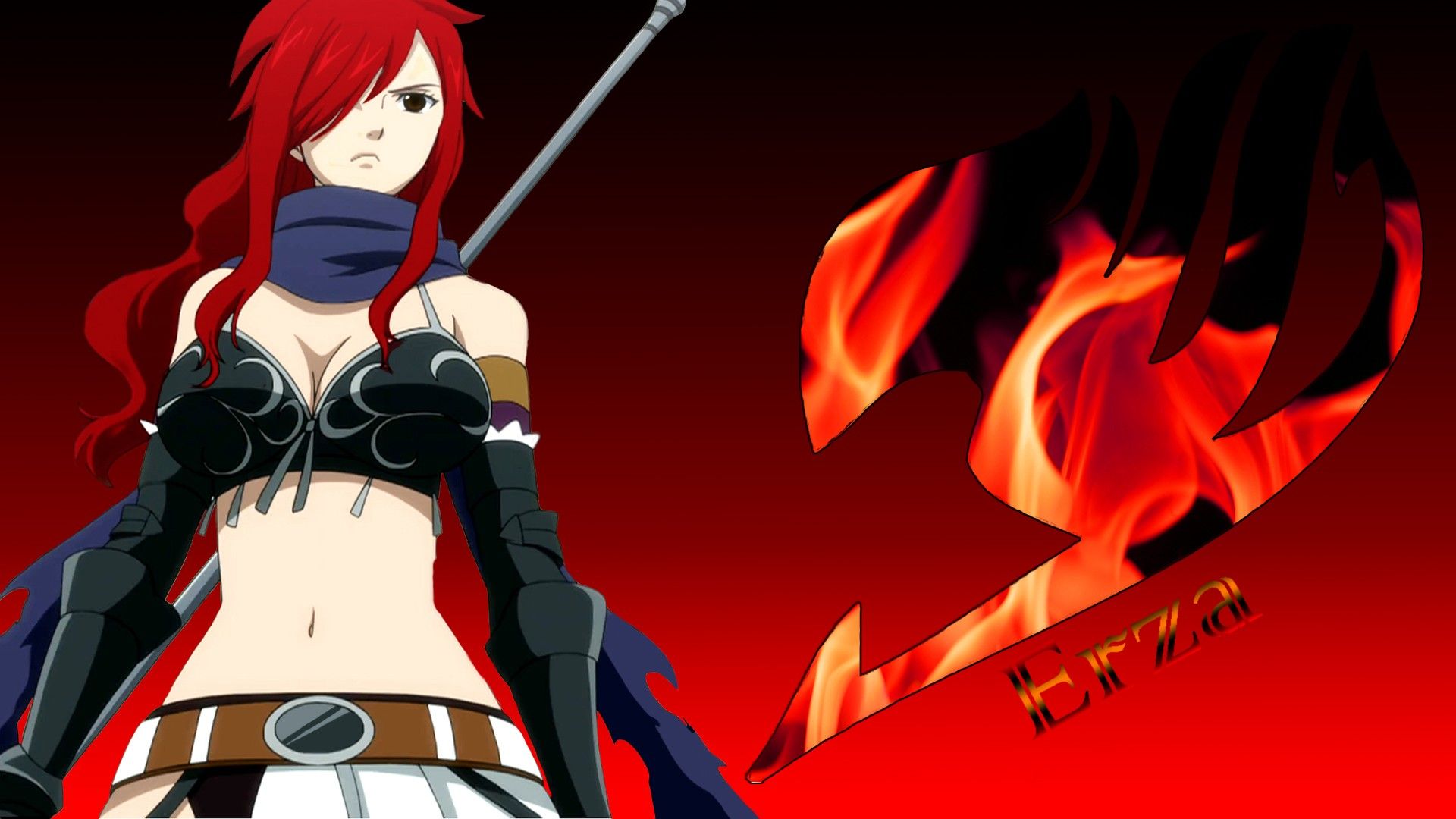Erza Fairy Tail Background HD Wallpaper Pictures
