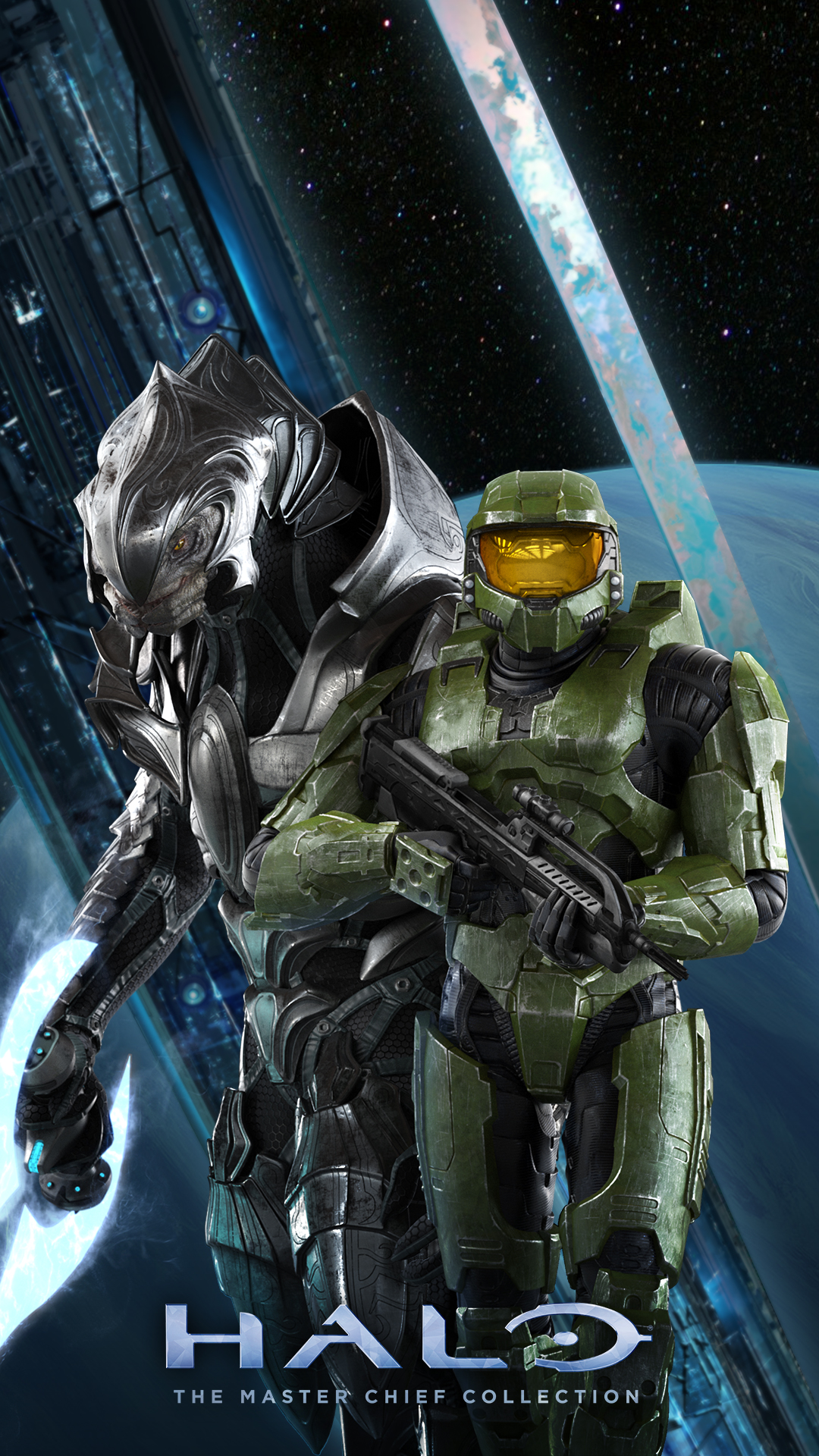 Halo Ring Along With The Arbiter And Master Chief In
