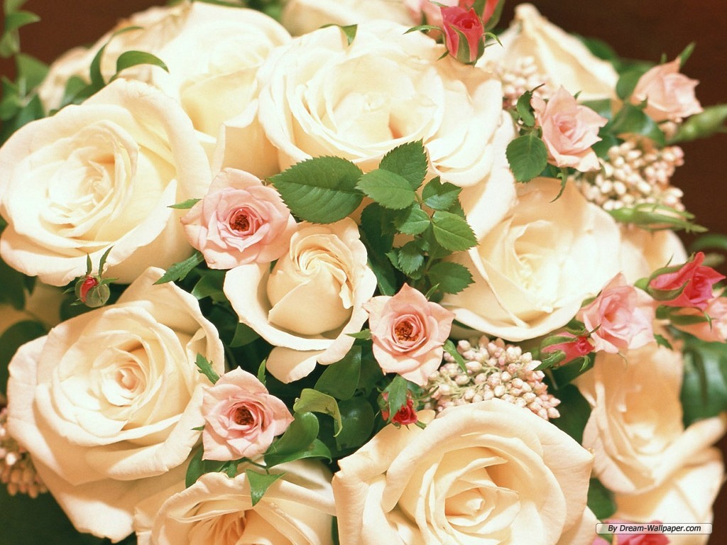 Wedding Decorating Flowers Background