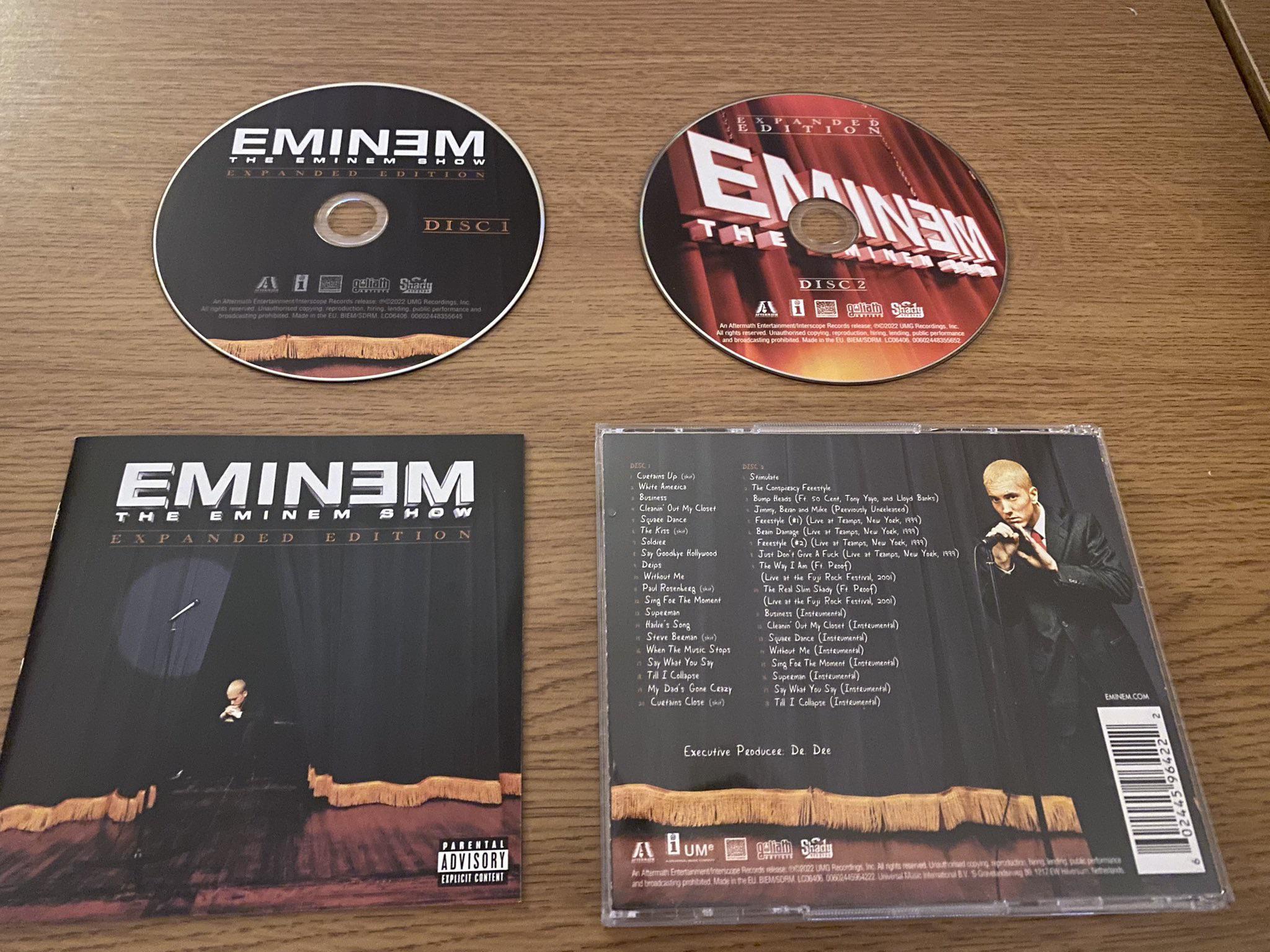 The Eminem Show Expanded Edition Is In Cd Format Now R