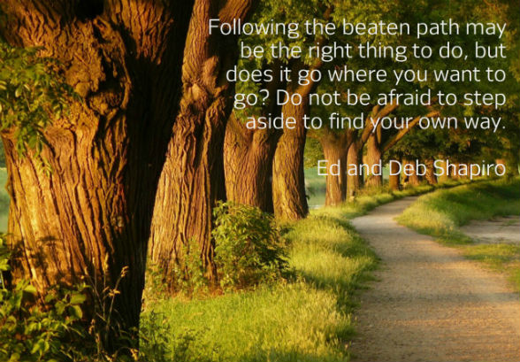 Following The Beaten Path May Be Right Thing To Do But Does It Go