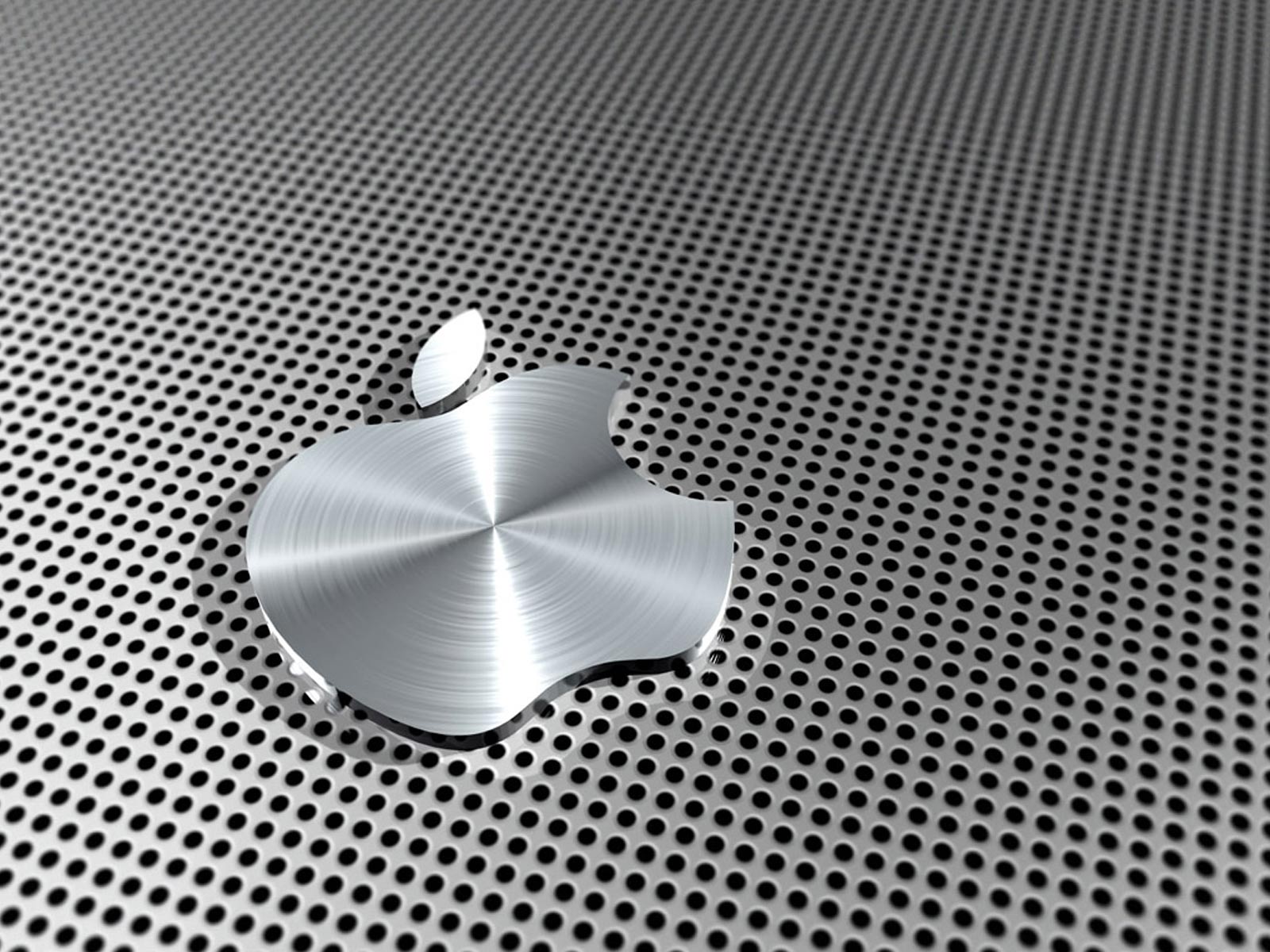 Apple 3d Chrome Art Laptop Wallpaper Here You Can See