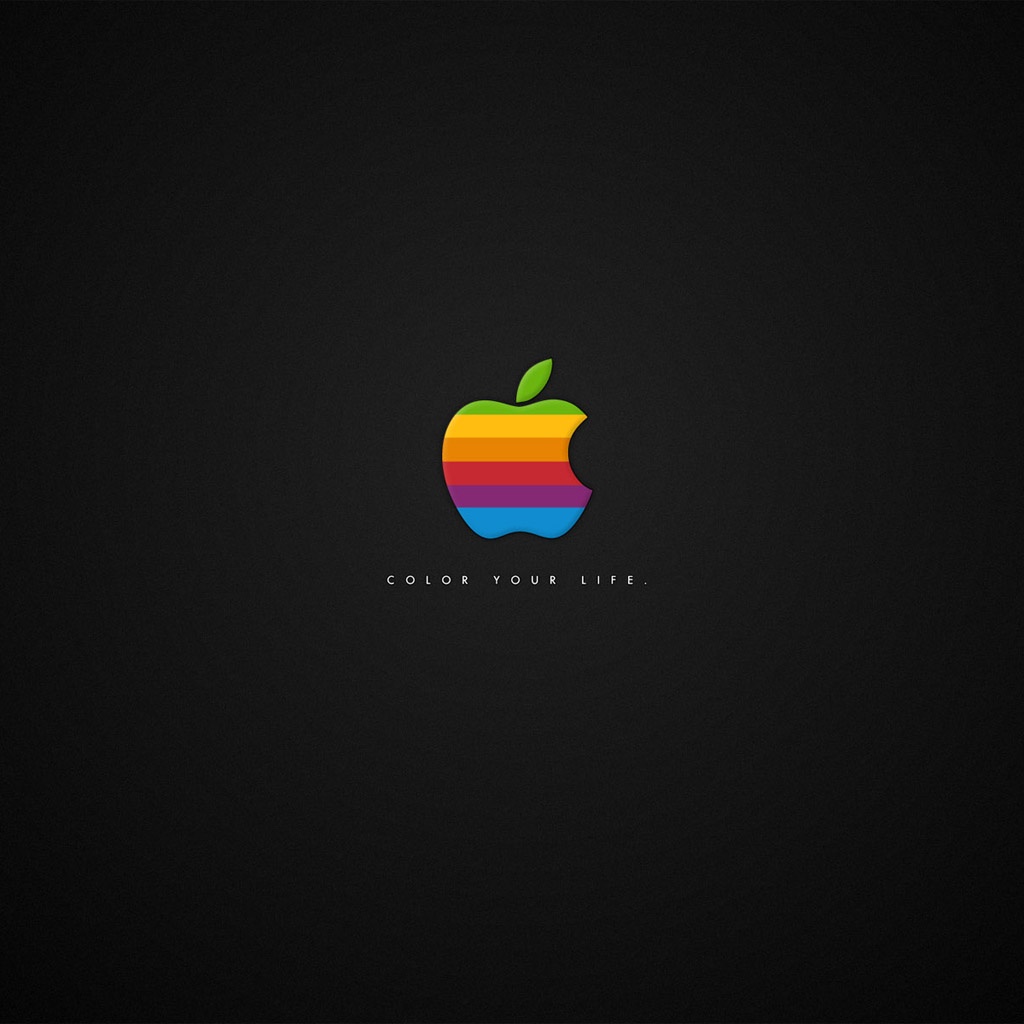 Colorful Apple Logo iPad Wallpaper Download iPhone Wallpapers iPad