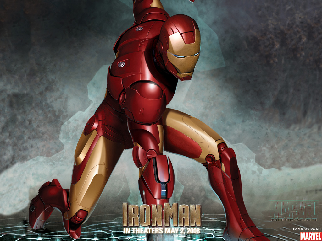 Iron Man Cartoons Wallpaper
