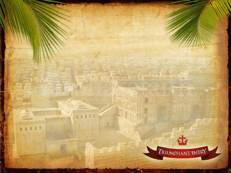 palm sunday powerpoint backgrounds
