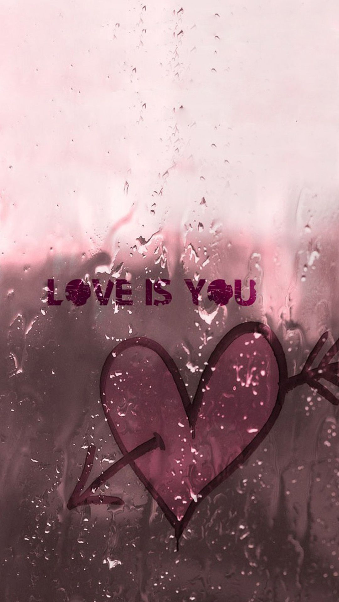 Love Is You iPhone Plus Wallpaper