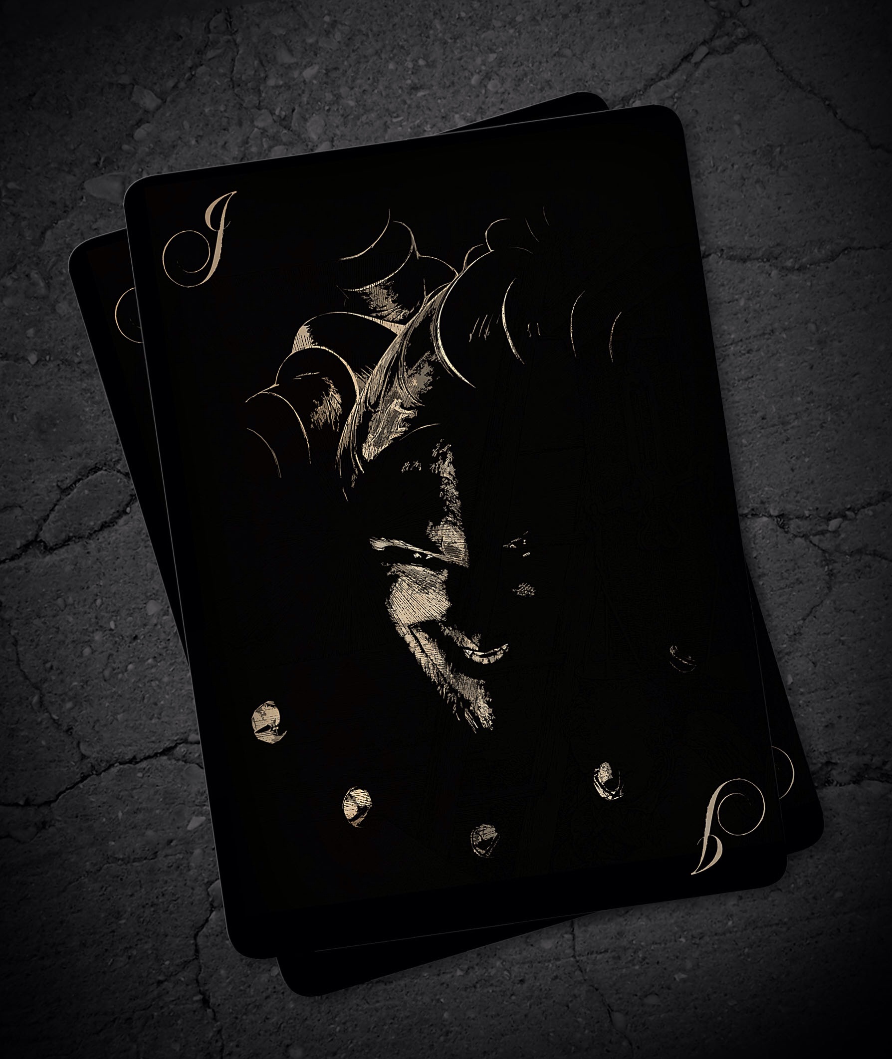 Joker Card By Leconte