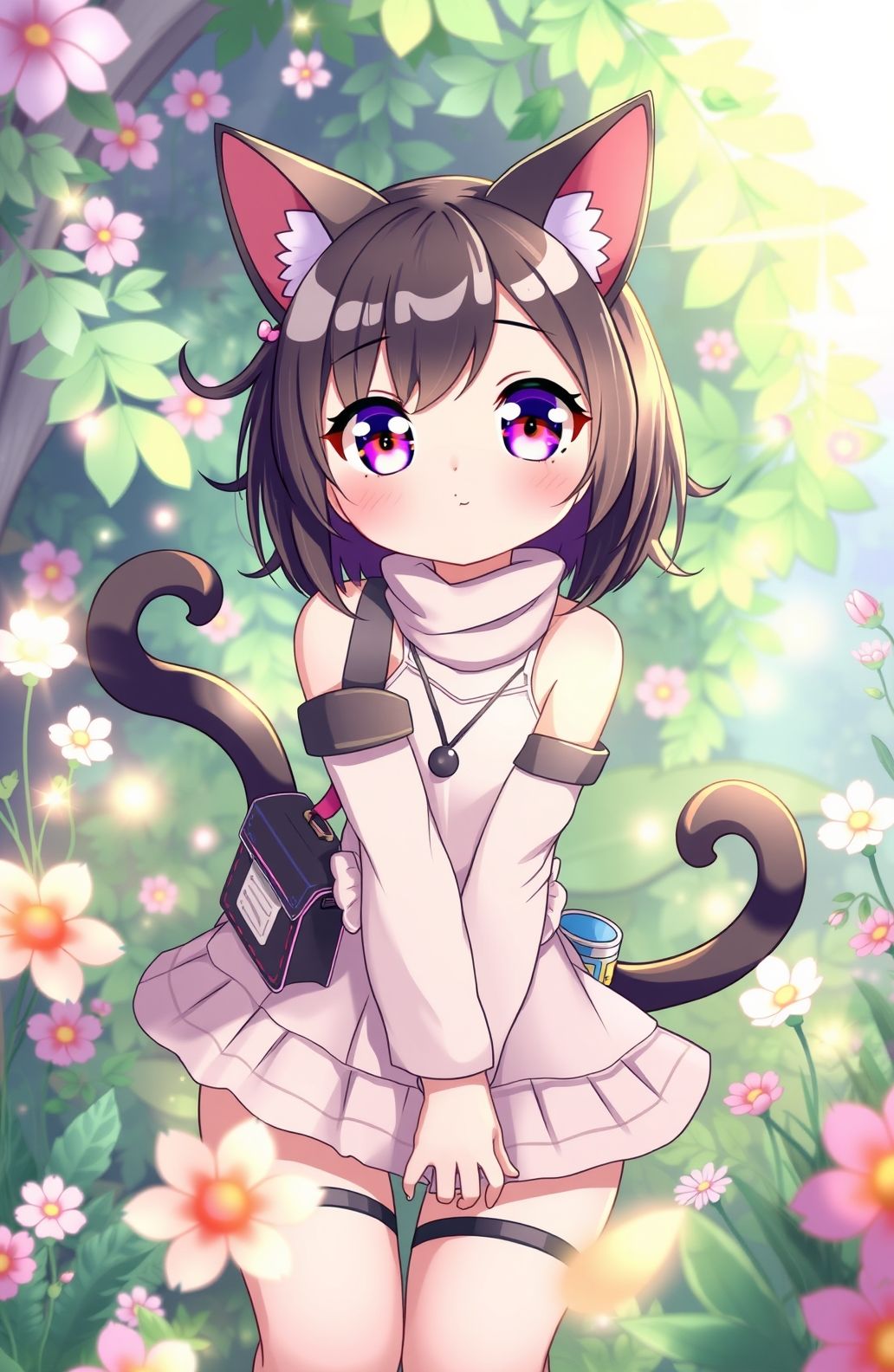 Anime Cat Girl Wallpaper