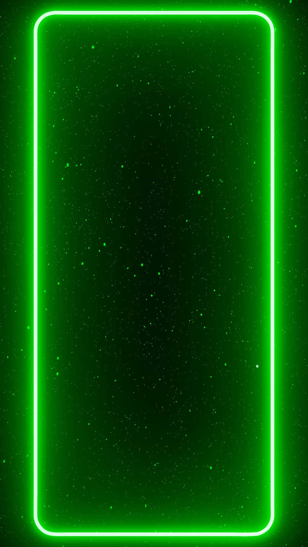 Green Neon Aesthetic iPhone Wallpaper