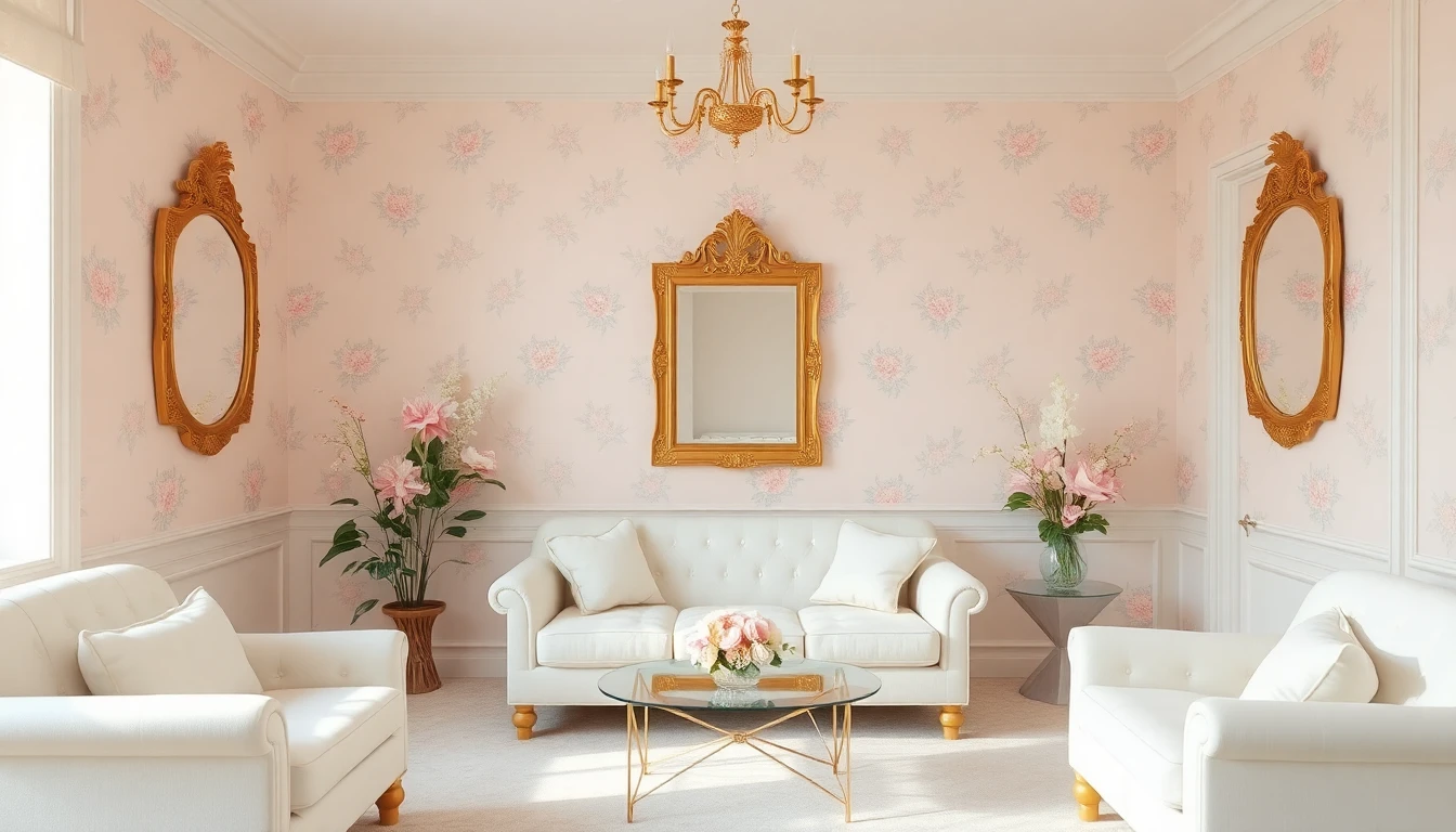 Blush Colored Wallpaper