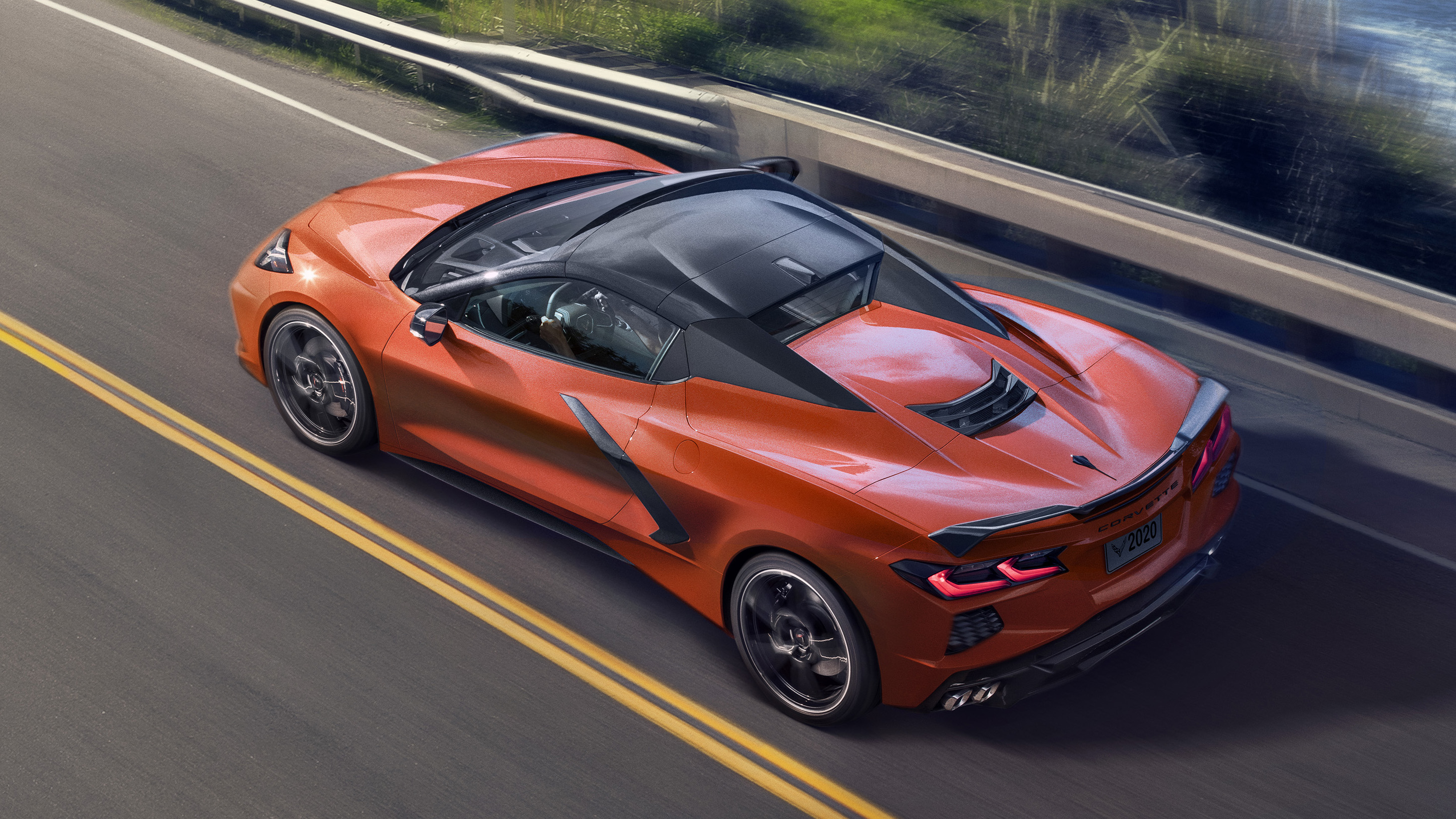 Supercar Car Chevrolet Corvette Vehicle Wallpaper