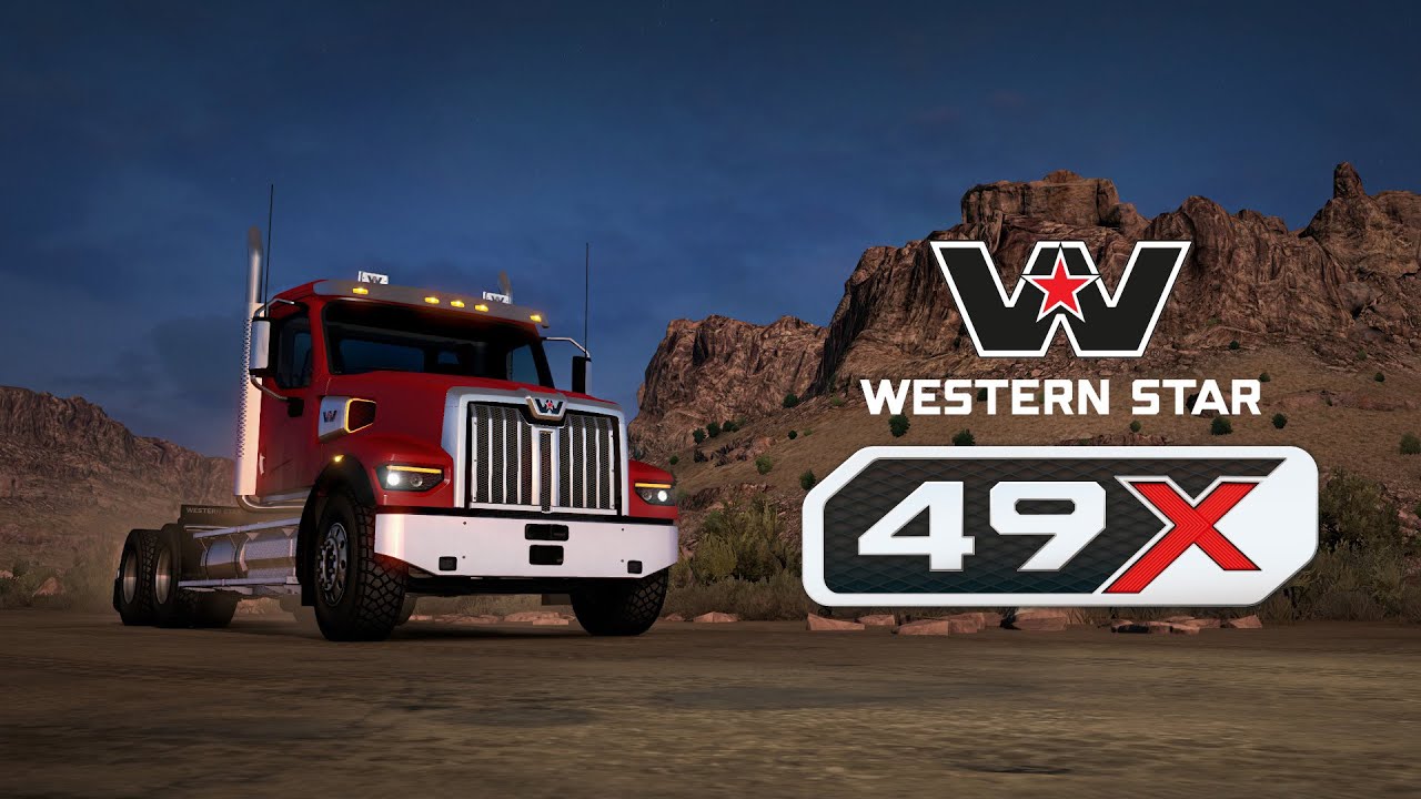 Scs Software S The Western Star 49x Is Now Available