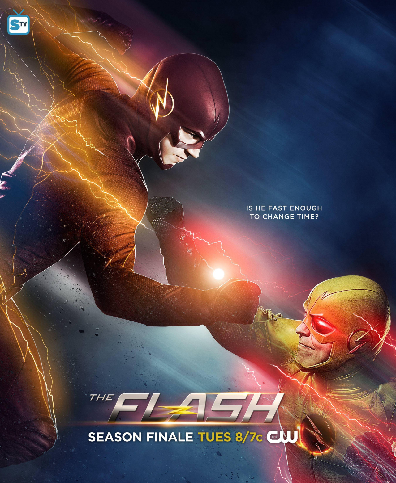 The Flash Cw Picha Vs Reverse Finale Poster