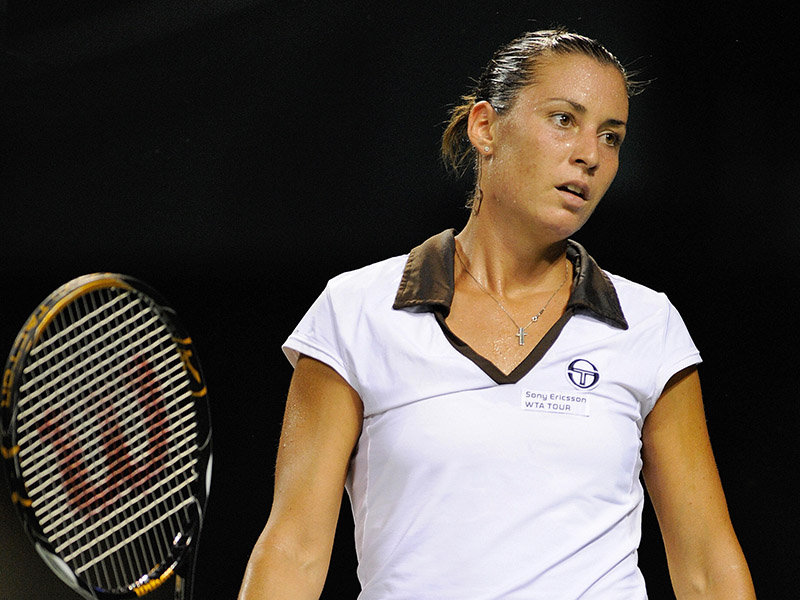 Flavia Pennetta Profile Wallpaper