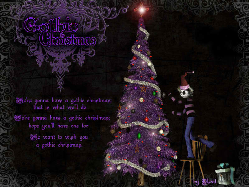 Goth Christmas Gothic Winter HD wallpaper  Pxfuel