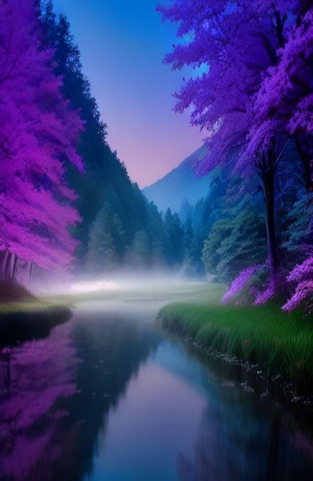 Cool Anime Landscape Wallpaper
