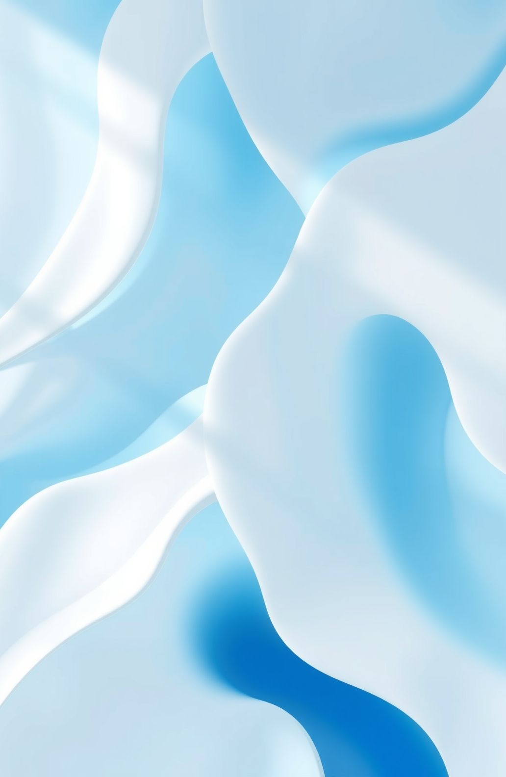 Abstract White Blue Wallpaper