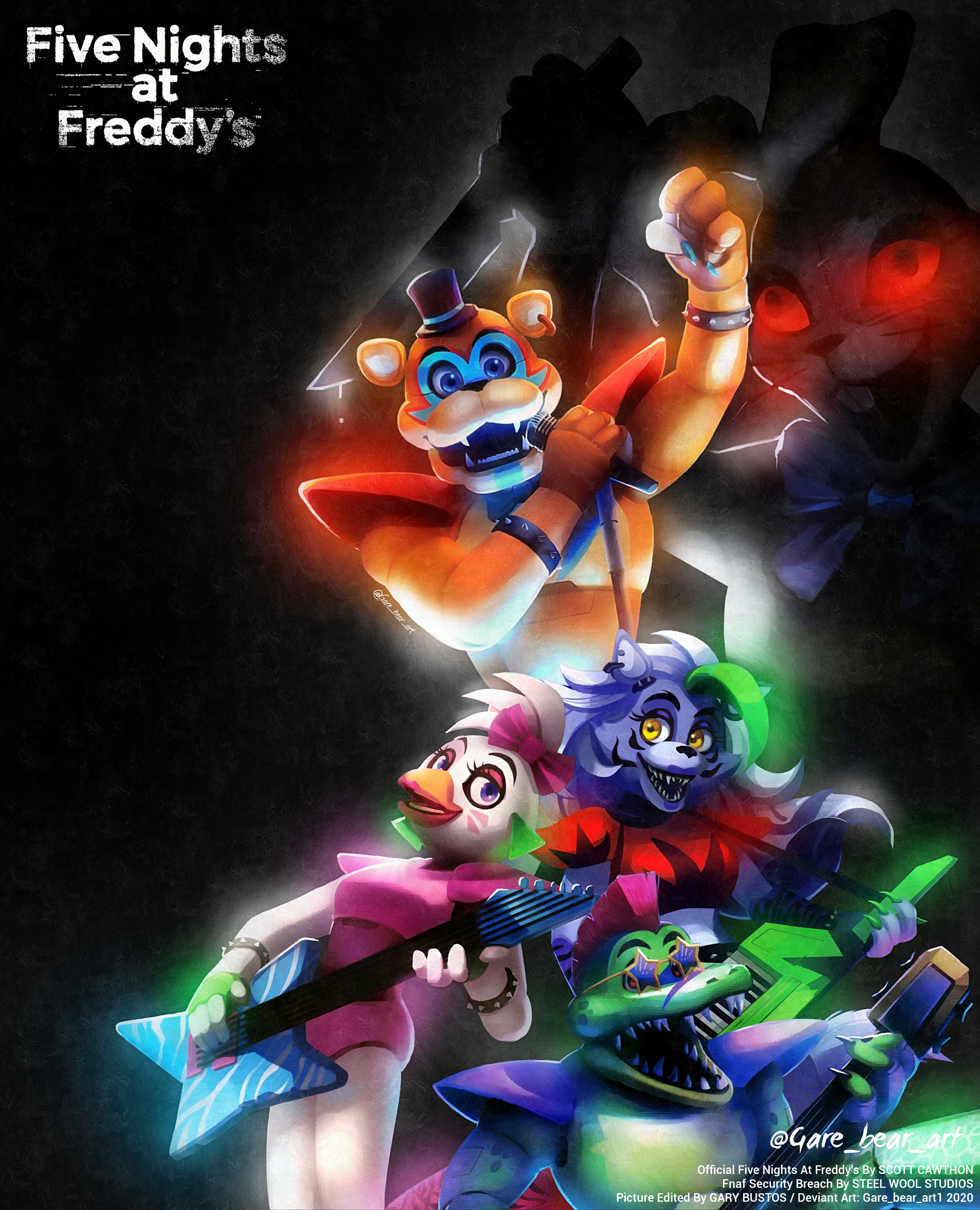 34+] Five Nights At Freddy's: Security Breach Wallpapers - WallpaperSafari