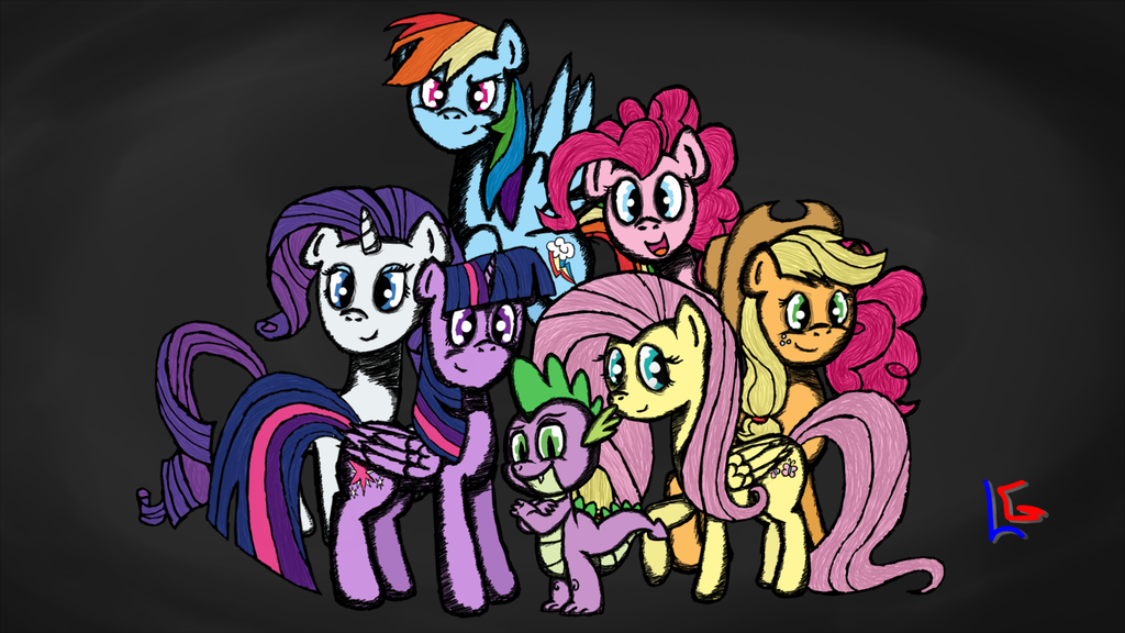 Wallpaper Mlp Desktop Background HD By Lacegyver