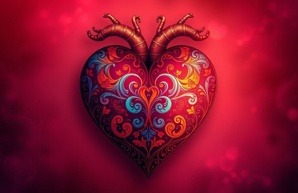 Heart HD Wallpaper In Full Screen